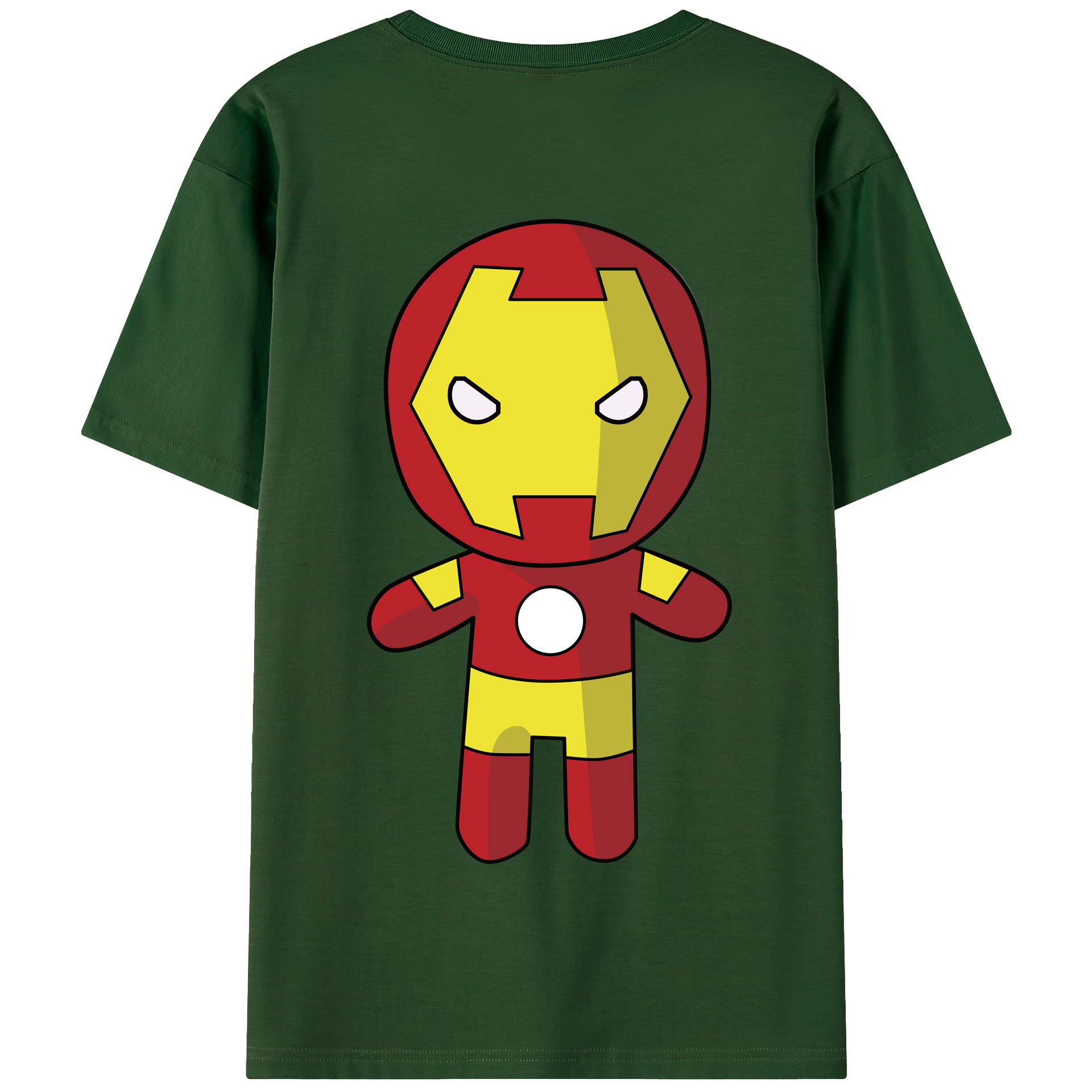 （画像用） アベンジャーズ The Avengers 綿100％半袖Tシャツ（背面プリント）